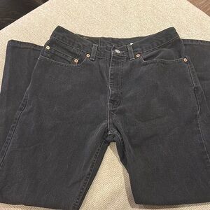 Levi's Charcoal Denim Jeans